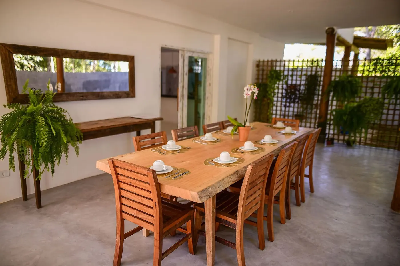 Sala de Jantar da Casa Brisas, em Trancoso