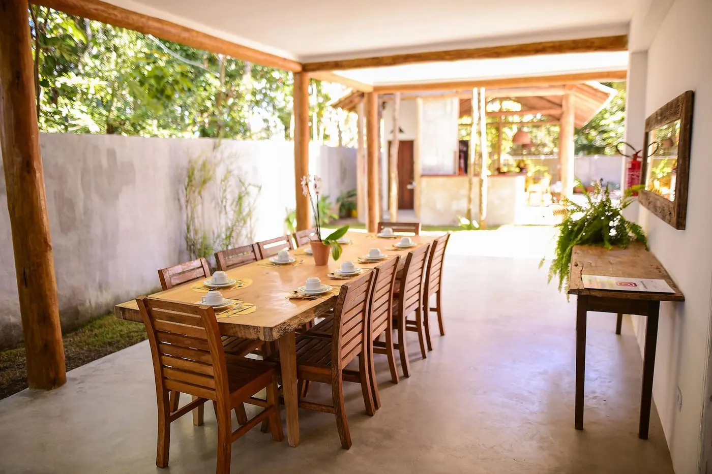 Sala de Jantar da Casa Brisas, em Trancoso