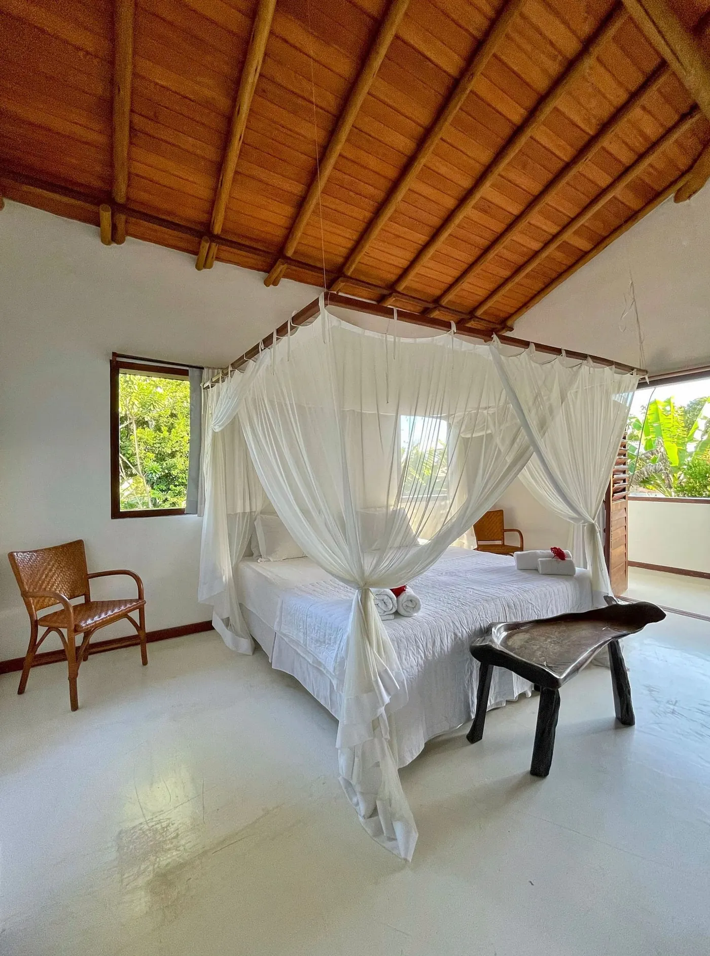 Cama da Casa Luxo, em Trancoso