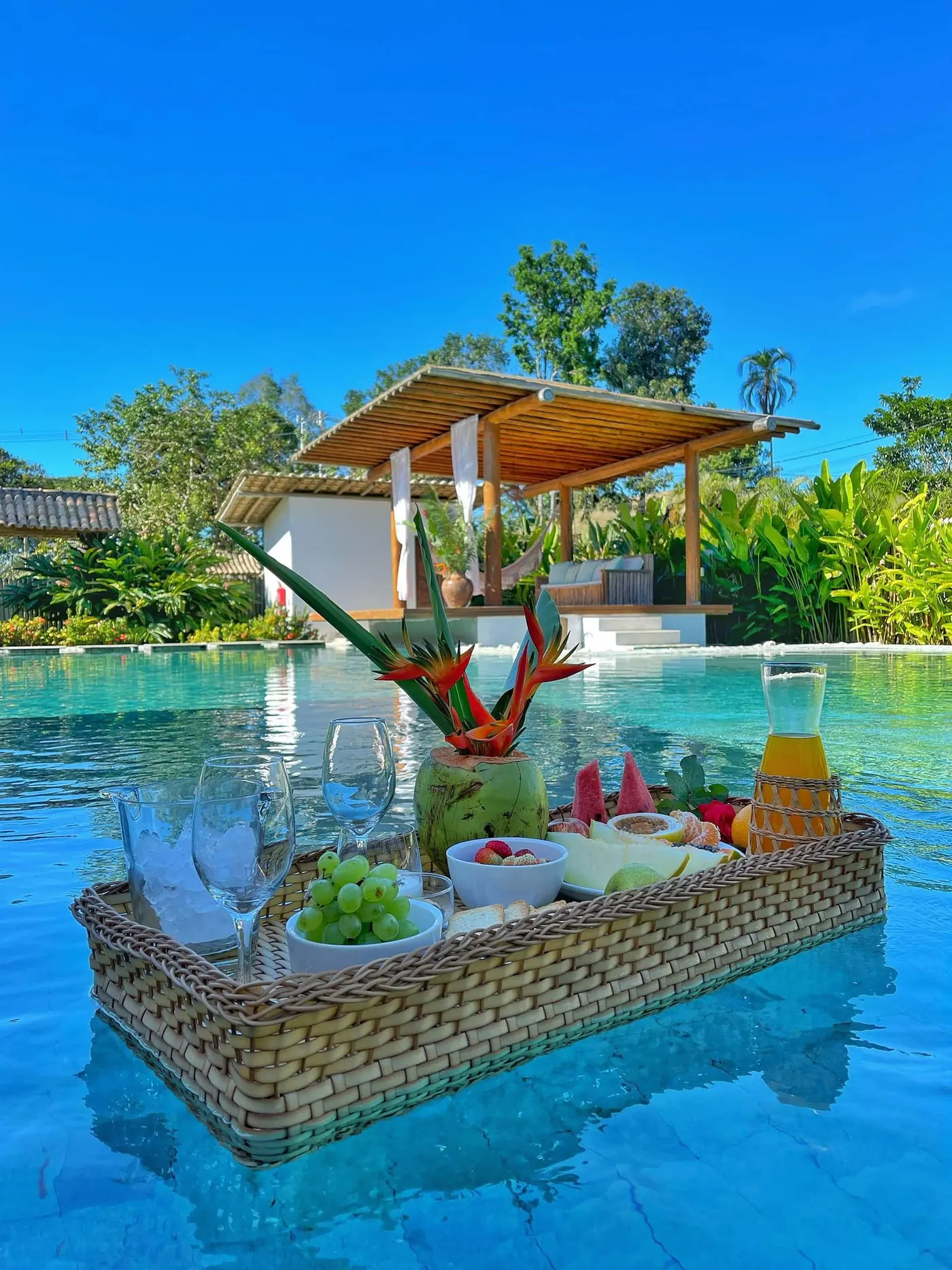Piscina da Casa Plus, em Trancoso
