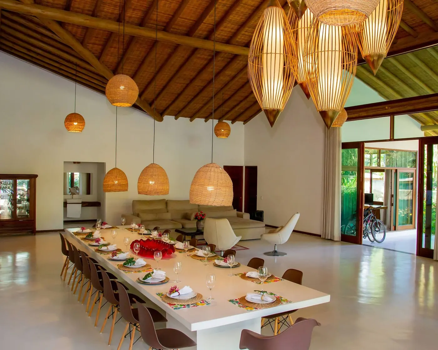 Sala de Jantar da Casa Plus, em Trancoso