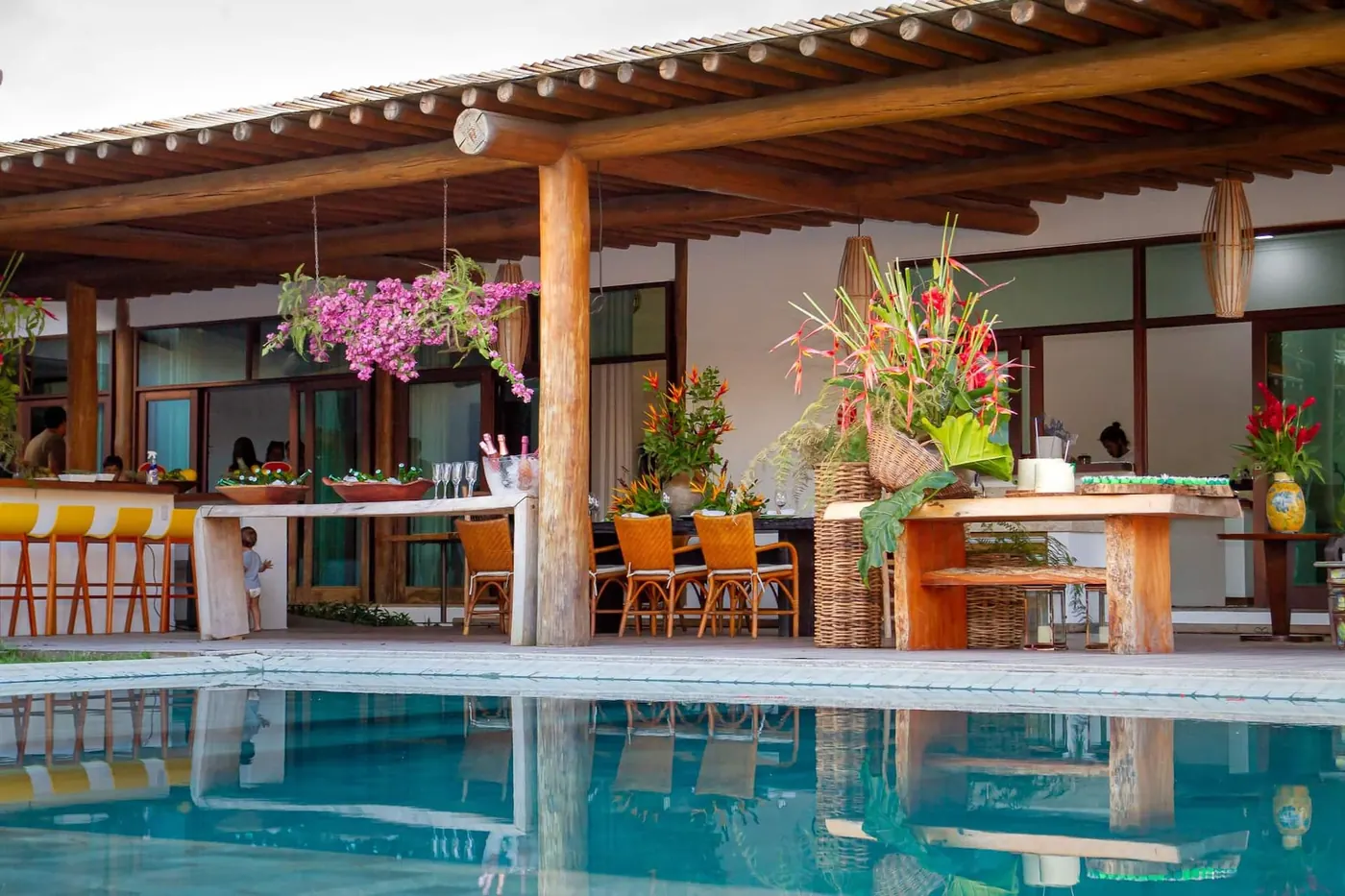 Churrasqueira da Casa Plus, em Trancoso