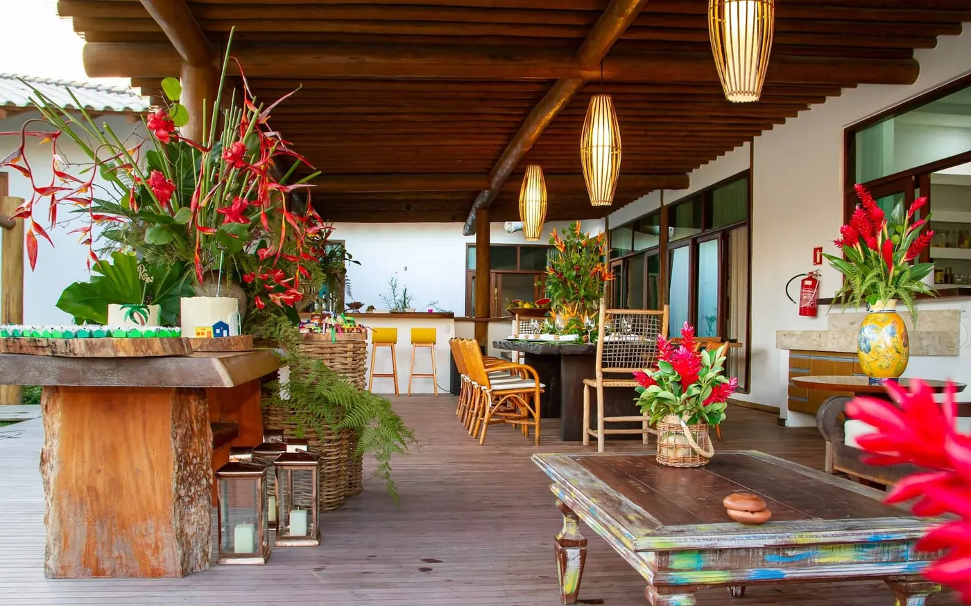 Churrasqueira da Casa Plus, em Trancoso